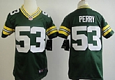Youth Nike Green Bay Packers #53 Nick Perry Green Game Jerseys,baseball caps,new era cap wholesale,wholesale hats