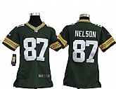 Youth Nike Green Bay Packers #87 Jordy Nelson Green Game Jerseys,baseball caps,new era cap wholesale,wholesale hats