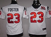 Youth Nike Houston Texans #23 Arian Foster White Game 10TH Jerseys,baseball caps,new era cap wholesale,wholesale hats