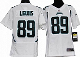 Youth Nike Jacksonville Jaguars #89 Marcedes Lewis White Game Jerseys