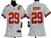 Youth Nike Kansas City Chiefs #29 Eric Berry White Game Jerseys,baseball caps,new era cap wholesale,wholesale hats