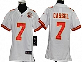 Youth Nike Kansas City Chiefs #7 Matt Cassel White Game Jerseys,baseball caps,new era cap wholesale,wholesale hats