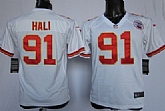 Youth Nike Kansas City Chiefs #91 Tamba Hali White Game Jerseys,baseball caps,new era cap wholesale,wholesale hats