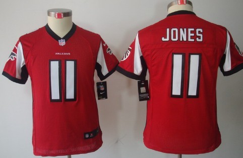 Youth Nike Limited Atlanta Falcons #11 Julio Jones Red Jerseys