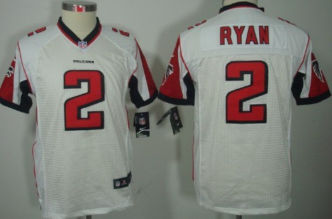 Youth Nike Limited Atlanta Falcons #2 Matt Ryan White Jerseys