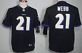 Youth Nike Limited Baltimore Ravens #21 Lardarius Webb Black Jerseys,baseball caps,new era cap wholesale,wholesale hats