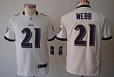 Youth Nike Limited Baltimore Ravens #21 Lardarius Webb White Jerseys,baseball caps,new era cap wholesale,wholesale hats