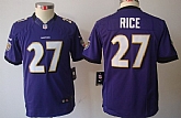 Youth Nike Limited Baltimore Ravens #27 Ray Rice Purple Jerseys,baseball caps,new era cap wholesale,wholesale hats