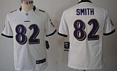 Youth Nike Limited Baltimore Ravens #82 Torrey Smith White Jerseys,baseball caps,new era cap wholesale,wholesale hats