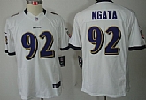 Youth Nike Limited Baltimore Ravens #92 Haloti Ngata White Jerseys,baseball caps,new era cap wholesale,wholesale hats