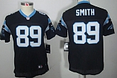 Youth Nike Limited Carolina Panthers #89 Steve Smith Black Jerseys,baseball caps,new era cap wholesale,wholesale hats
