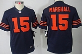 Youth Nike Limited Chicago Bears #15 Brandon Marshall Blue With Orange Jerseys,baseball caps,new era cap wholesale,wholesale hats