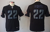 Youth Nike Limited Chicago Bears #22 Matt Forte Black Impact Jerseys,baseball caps,new era cap wholesale,wholesale hats
