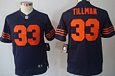 Youth Nike Limited Chicago Bears #33 Charles Tillman Blue With Orange Jerseys,baseball caps,new era cap wholesale,wholesale hats
