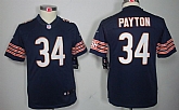 Youth Nike Limited Chicago Bears #34 Walter Payton Blue Jerseys,baseball caps,new era cap wholesale,wholesale hats