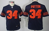 Youth Nike Limited Chicago Bears #34 Walter Payton Blue With Orange Jerseys,baseball caps,new era cap wholesale,wholesale hats