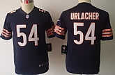 Youth Nike Limited Chicago Bears #54 Brian Urlacher Blue Jerseys,baseball caps,new era cap wholesale,wholesale hats
