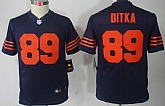 Youth Nike Limited Chicago Bears #89 Mike Ditka Blue With Orange Jerseys,baseball caps,new era cap wholesale,wholesale hats