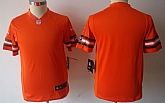 Youth Nike Limited Chicago Bears Blank Orange Jerseys,baseball caps,new era cap wholesale,wholesale hats
