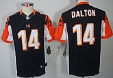 Youth Nike Limited Cincinnati Bengals #14 Andy Dalton Black Jerseys,baseball caps,new era cap wholesale,wholesale hats