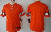Youth Nike Limited Cleveland Browns Blank Orange Jerseys,baseball caps,new era cap wholesale,wholesale hats