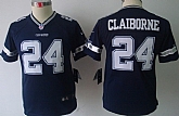 Youth Nike Limited Dallas Cowboys #24 Morris Claiborne Blue Jerseys,baseball caps,new era cap wholesale,wholesale hats