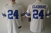 Youth Nike Limited Dallas Cowboys #24 Morris Claiborne White Jerseys,baseball caps,new era cap wholesale,wholesale hats