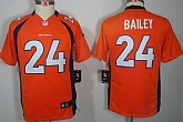 Youth Nike Limited Denver Broncos #24 Champ Bailey Orange Jerseys,baseball caps,new era cap wholesale,wholesale hats