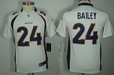 Youth Nike Limited Denver Broncos #24 Champ Bailey White Jerseys,baseball caps,new era cap wholesale,wholesale hats