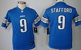 Youth Nike Limited Detroit Lions #9 Matthew Stafford Light Blue Jerseys,baseball caps,new era cap wholesale,wholesale hats