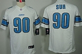 Youth Nike Limited Detroit Lions #90 Ndamukong Suh White Jerseys,baseball caps,new era cap wholesale,wholesale hats