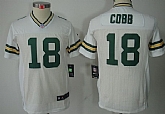 Youth Nike Limited Green Bay Packers #18 Randall Cobb White Jerseys,baseball caps,new era cap wholesale,wholesale hats