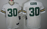 Youth Nike Limited Green Bay Packers #30 John Kuhn White Jerseys,baseball caps,new era cap wholesale,wholesale hats