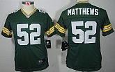 Youth Nike Limited Green Bay Packers #52 Clay Matthews Green Jerseys,baseball caps,new era cap wholesale,wholesale hats