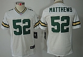 Youth Nike Limited Green Bay Packers #52 Clay Matthews White Jerseys,baseball caps,new era cap wholesale,wholesale hats