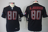 Youth Nike Limited Houston Texans #80 Andre Johnson Black Impact Jerseys,baseball caps,new era cap wholesale,wholesale hats