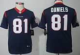 Youth Nike Limited Houston Texans #81 Owen Daniels Blue Jerseys,baseball caps,new era cap wholesale,wholesale hats