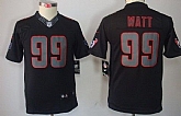 Youth Nike Limited Houston Texans #99 J.J. Watt Black Impact Jerseys,baseball caps,new era cap wholesale,wholesale hats