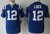 Youth Nike Limited Indianapolis Colts #12 Andrew Luck Blue Jerseys,baseball caps,new era cap wholesale,wholesale hats