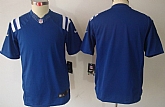 Youth Nike Limited Indianapolis Colts Blank Blue Jerseys,baseball caps,new era cap wholesale,wholesale hats