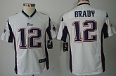 Youth Nike Limited New England Patriots #12 Tom Brady White Jerseys,baseball caps,new era cap wholesale,wholesale hats