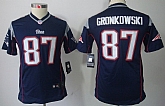 Youth Nike Limited New England Patriots #87 Rob Gronkowski Blue Jerseys,baseball caps,new era cap wholesale,wholesale hats