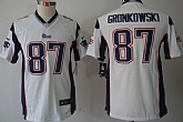 Youth Nike Limited New England Patriots #87 Rob Gronkowski White Jerseys,baseball caps,new era cap wholesale,wholesale hats