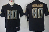Youth Nike Limited New Orleans Saints #80 Jimmy Graham Black Impact Jerseys,baseball caps,new era cap wholesale,wholesale hats