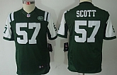 Youth Nike Limited New York Jets #57 Bart Scott Green Jerseys,baseball caps,new era cap wholesale,wholesale hats