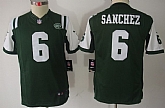Youth Nike Limited New York Jets #6 Mark Sanchez Green Jerseys,baseball caps,new era cap wholesale,wholesale hats