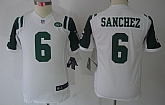 Youth Nike Limited New York Jets #6 Mark Sanchez White Jerseys,baseball caps,new era cap wholesale,wholesale hats