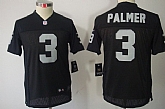 Youth Nike Limited Oakland Raiders #3 Carson Palmer Black Jerseys,baseball caps,new era cap wholesale,wholesale hats