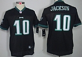 Youth Nike Limited Philadelphia Eagles #10 DeSean Jackson Black Jerseys,baseball caps,new era cap wholesale,wholesale hats