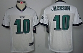 Youth Nike Limited Philadelphia Eagles #10 DeSean Jackson White Jerseys,baseball caps,new era cap wholesale,wholesale hats